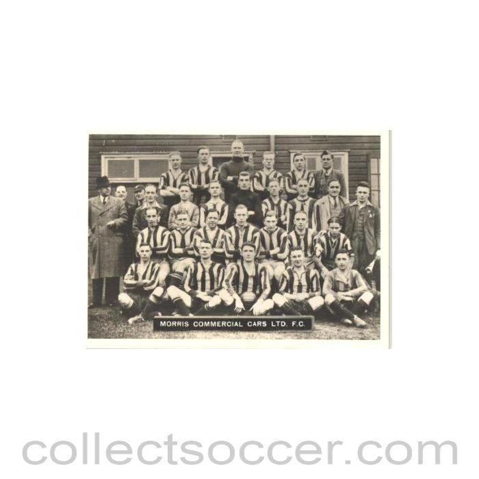 Morris Commercial Cars LTD. FC Photocard