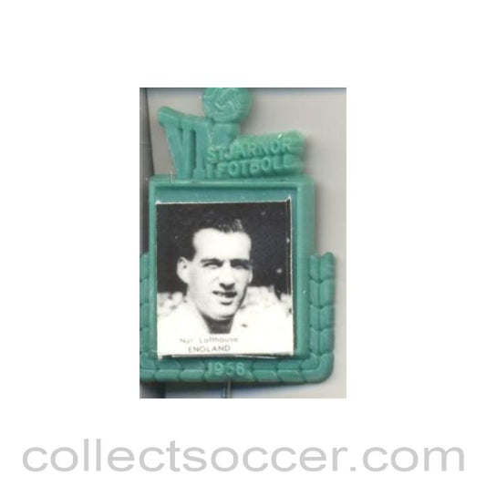 1958 - Nat Lofthouse England World Cup 1958 Badge