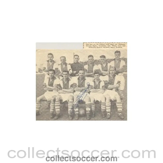 Oldham Athletic Team signed photo