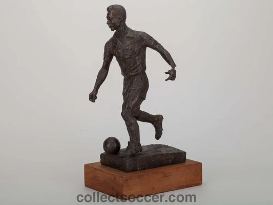 Once Owned by Pele a Resin Sculpture Football Trophy