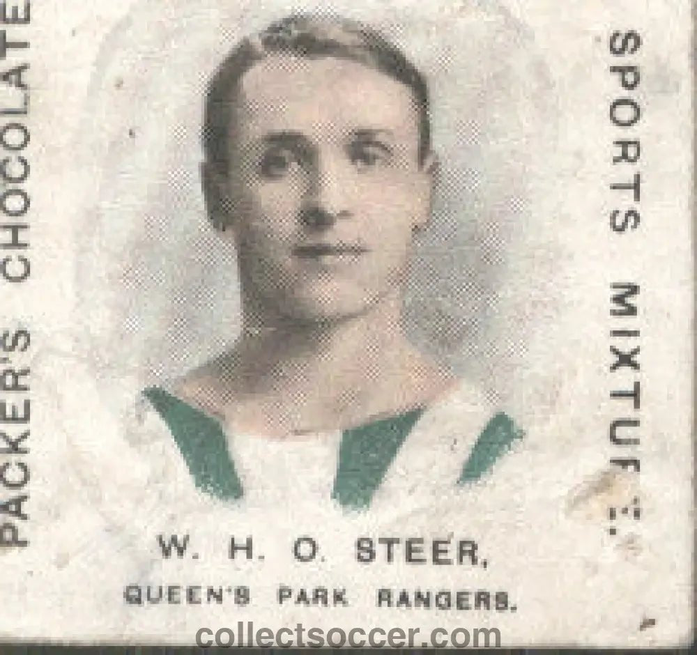 Packers Chocolate W Steer Queens Park Rangers Rare Card - Collect Soccer