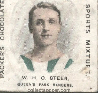 Packers Chocolate W Steer Queens Park Rangers Rare Card - Collect Soccer