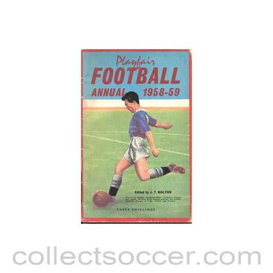 1958 - Football Annual 1958-1959 Playfair production