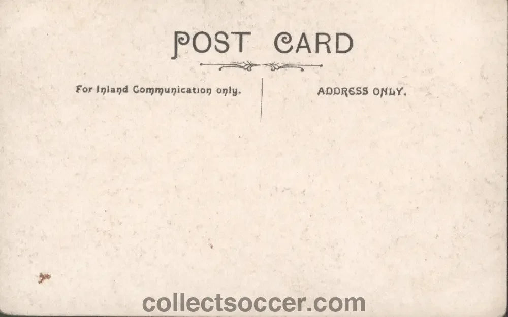 Rare Chelsea Postcard 1907-1908