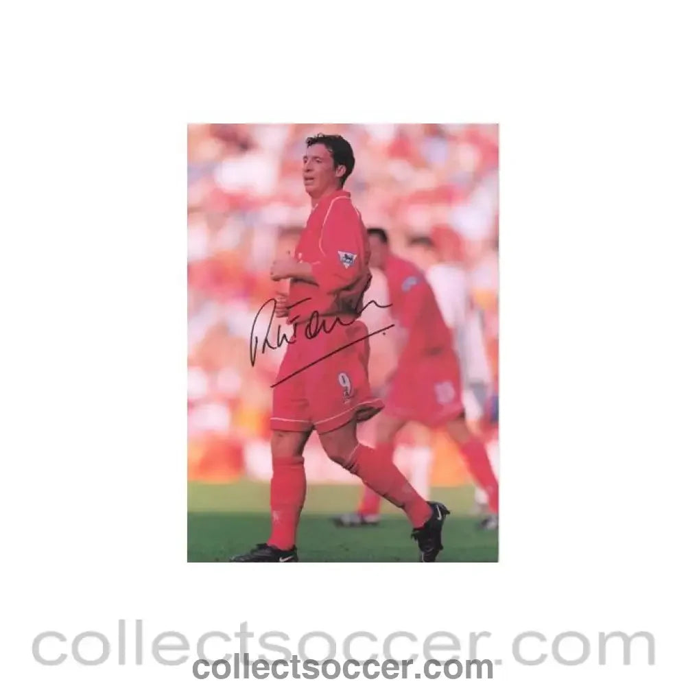 Robbie Fowler not-originally signed photograph