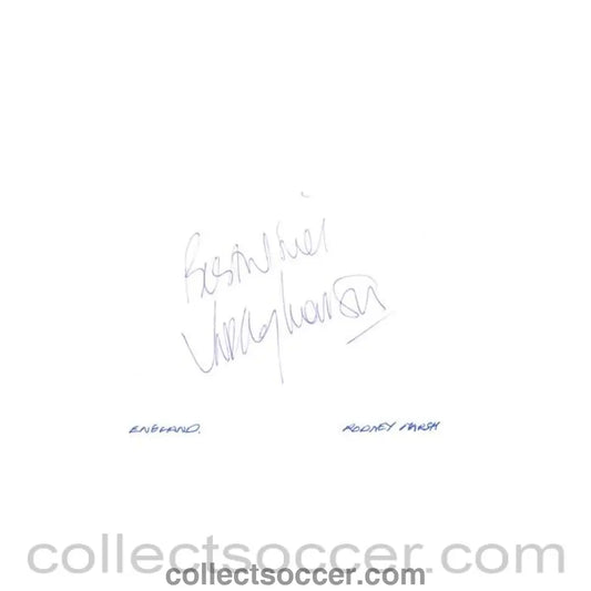 Rodney Marsh original signature