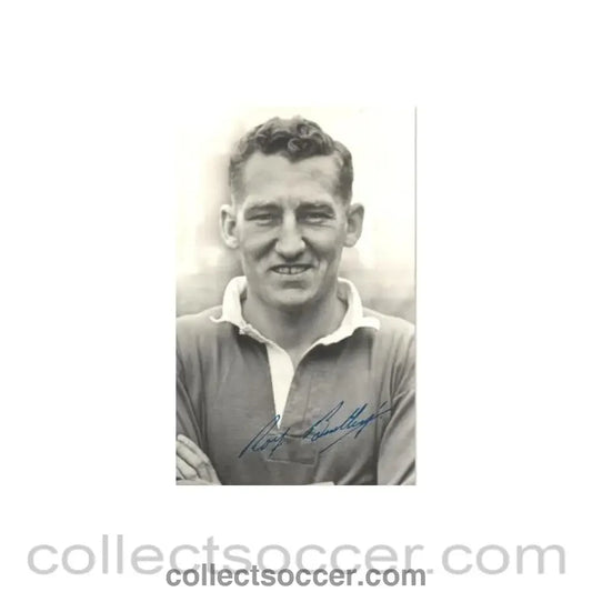 Roy Bentley originally signed and written on the back photograph