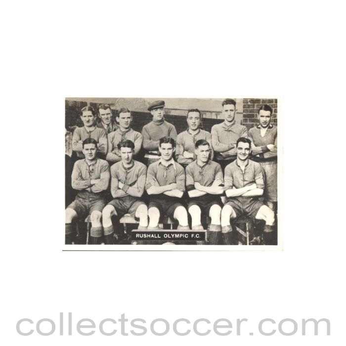 Rushall Olympic FC Photocard