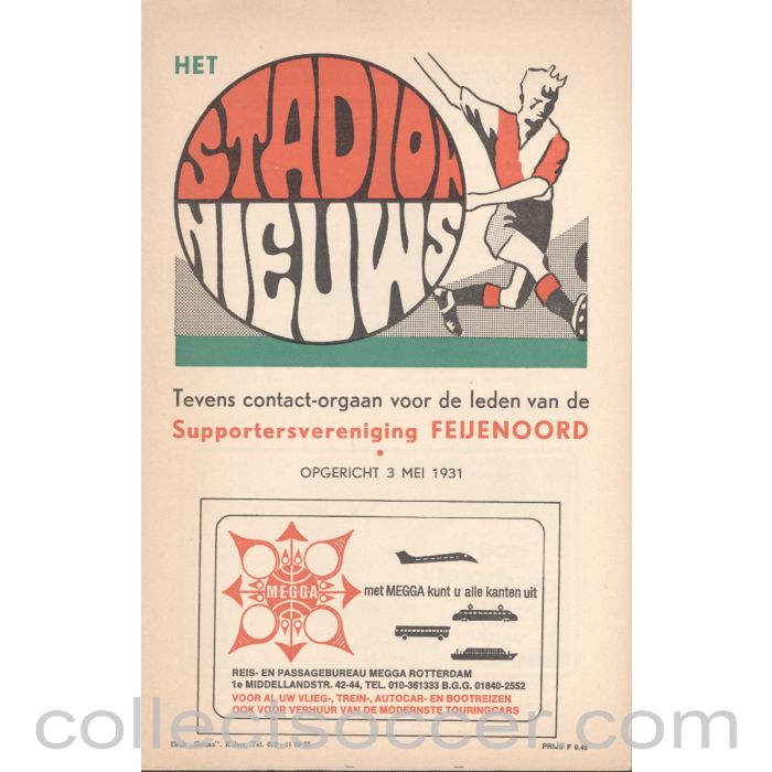 1974 Cup Winners Cup Final Programme AC Milan v Magdeburg