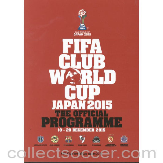 2015 Club World Cup Official Tournament Programme
