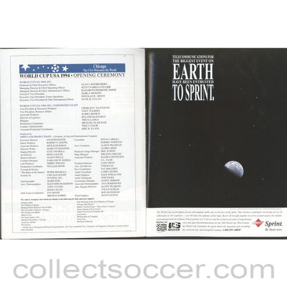 1994 World Cup Gameday Programme - Chicago Edition