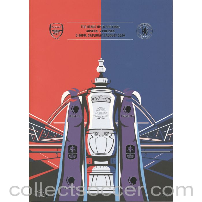 2020 FA Cup Final Programme Arsenal v Chelsea