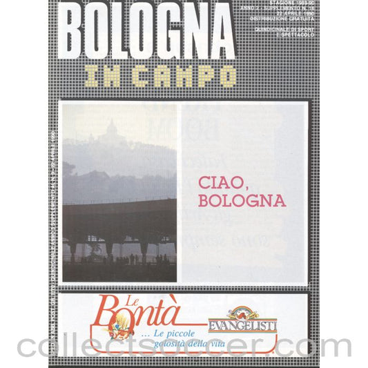 1990 World Cup Final Bologna Produced Programme