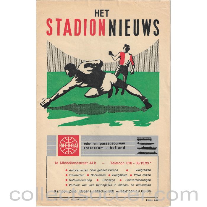 1970 - 1970 Club World Cup Final Feyenoord v Estudiantes Programme
