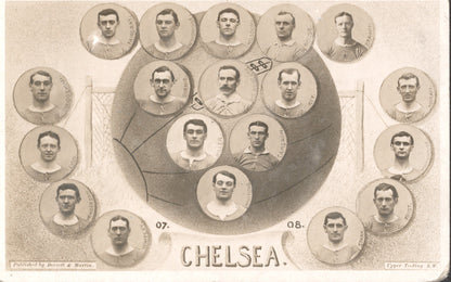 Rare Chelsea Postcard 1907-1908