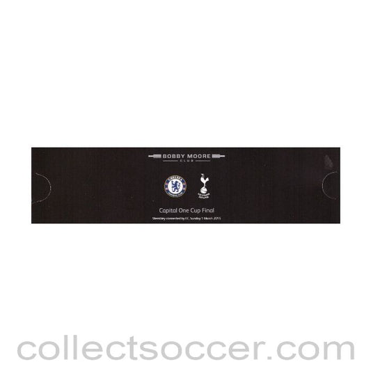 2015 Capital Cup Final Chelsea v Tottenham Hotspur Napkin Ring from VIP area