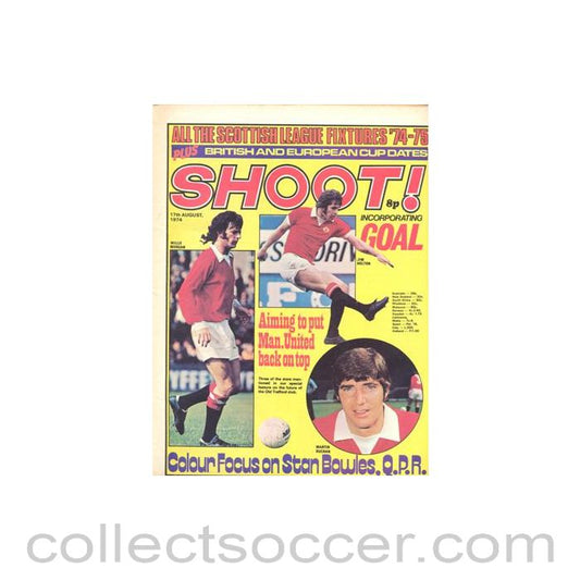 1974 - Shoot! Magazine of 17/08/1974