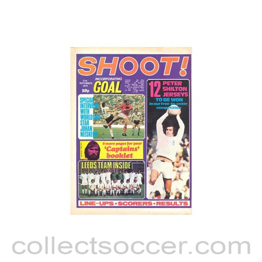 1974 - Shoot! Magazine of 21/09/1974