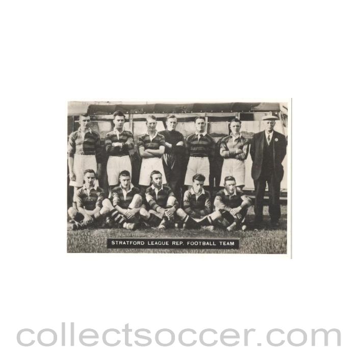 Stratford League Rep. Team Photocard