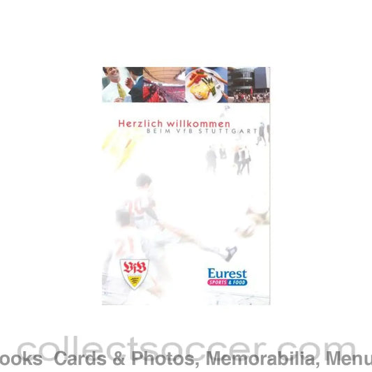 Stuttgart FC menu cover