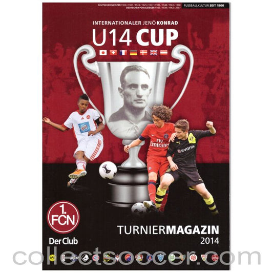 2014 International Jeno Konrad Cup Football Programme