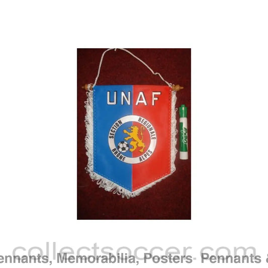 UNAF - Section Regionale Rhone Alpes - Pennant once property of the football referee Neil Midgley