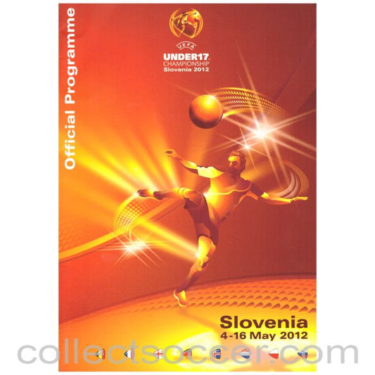 2012 Under 17 Championship Football Programme