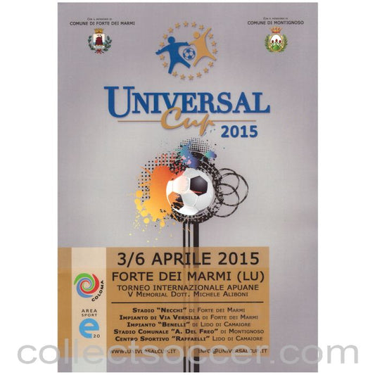 2015 Universal Cup Youth Tournament (Chelsea) Programme