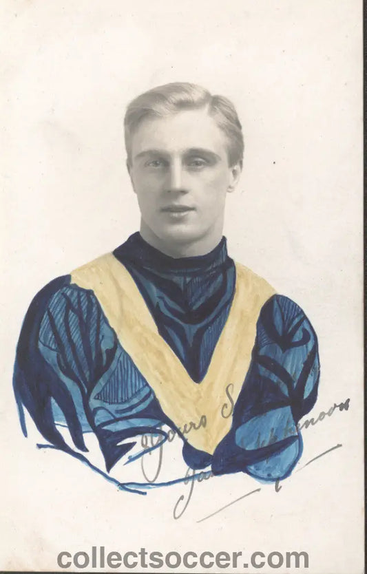 Very rare Leeds United (City) Signed Postcard