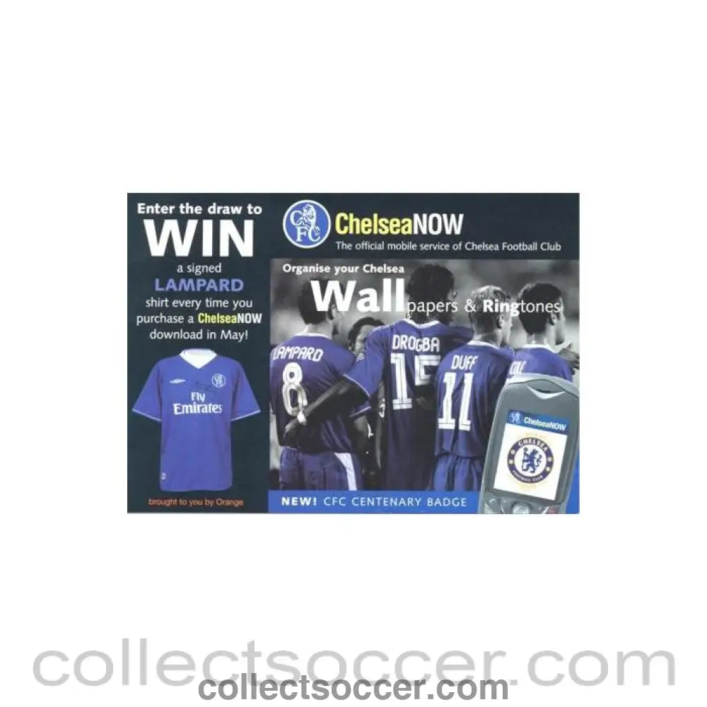 Win a Signed Lampard Shirt Chelsea - Collect Soccer