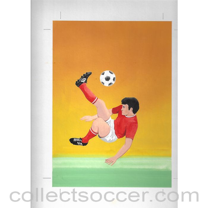 1982 - World Cup 1982 Original Artwork for Match Box Labels. No 2 of 10