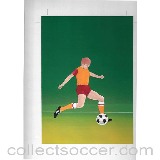 1982 - World Cup 1982 Original Artwork for Match Box Labels. No 6 of 10.
