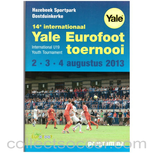 2013 Yale International U19 Youth Tournament Official Programme (Tottenham and West Ham)